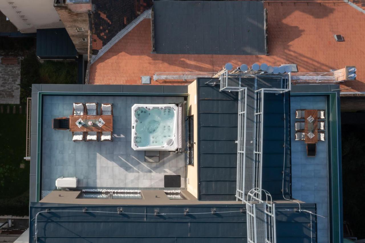 Centropolitan Penthouse #Jacuzzi #Freeparking Apartment Budapest Bagian luar foto